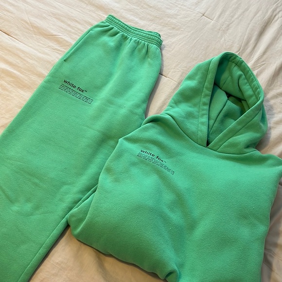 White Fox Boutique Pants - White Fox Lounge Set